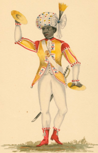 Cymbalist, Buckinghamshire Militia, 1793, Anne S K Brown collection